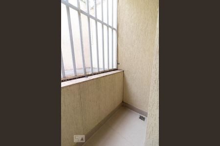 Varanda da Suite  de apartamento à venda com 2 quartos, 55m² em Parque das Nações, Santo André
