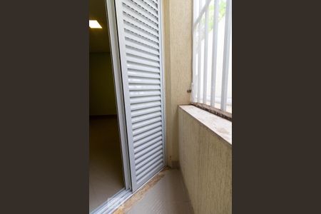 Varanda da Suite  de apartamento à venda com 2 quartos, 55m² em Parque das Nações, Santo André
