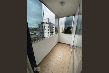 Varanda da Sala de apartamento à venda com 4 quartos, 153m² em Dona Clara, Belo Horizonte