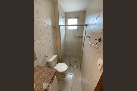 Banheiro da Suíte de apartamento à venda com 4 quartos, 153m² em Dona Clara, Belo Horizonte