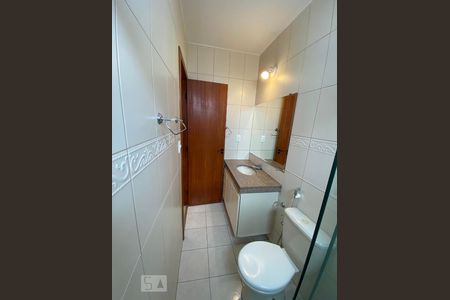 Banheiro da Suíte de apartamento à venda com 4 quartos, 153m² em Dona Clara, Belo Horizonte