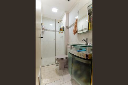Banheiro da suíte de apartamento para alugar com 2 quartos, 60m² em Tatuapé, São Paulo