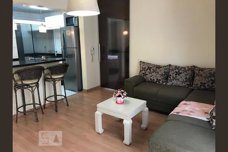 Sala de apartamento para alugar com 2 quartos, 76m² em Capoeiras, Florianópolis