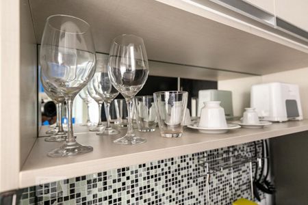 Cozinha de kitnet/studio à venda com 1 quarto, 27m² em Vila Olímpia, São Paulo