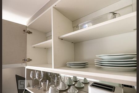 Cozinha de kitnet/studio à venda com 1 quarto, 27m² em Vila Olímpia, São Paulo