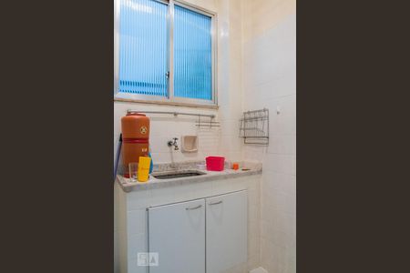 Cozinha de apartamento para alugar com 1 quarto, 39m² em Botafogo, Rio de Janeiro