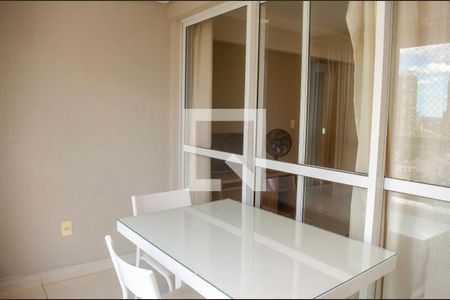 Varanda da Sala de apartamento para alugar com 1 quarto, 47m² em Setor Marista, Goiânia