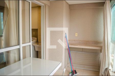 Varanda da Sala de apartamento para alugar com 1 quarto, 47m² em Setor Marista, Goiânia