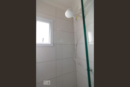 Banheiro da Suite de apartamento à venda com 2 quartos, 92m² em Vila Valparaíso, Santo André