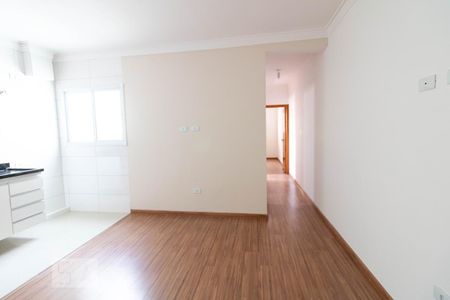 Sala de apartamento à venda com 2 quartos, 92m² em Vila Valparaíso, Santo André