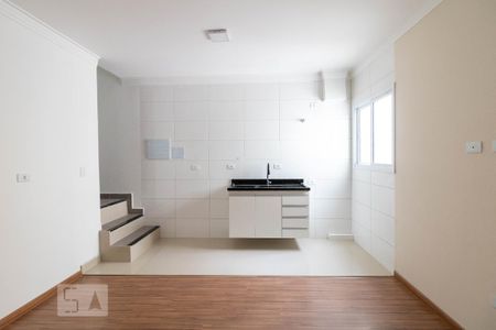 Cozinha de apartamento à venda com 2 quartos, 92m² em Vila Valparaíso, Santo André