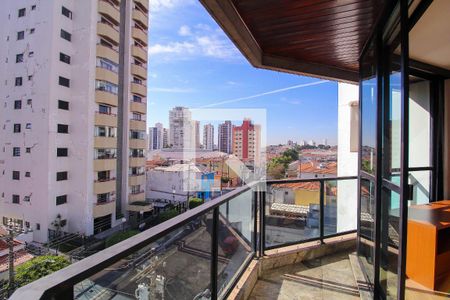 Varanda de apartamento para alugar com 3 quartos, 140m² em Vila Regente Feijó, São Paulo