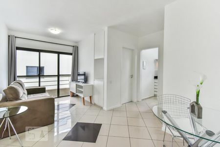 Sala de apartamento para alugar com 1 quarto, 55m² em Jardim Paulista, São Paulo