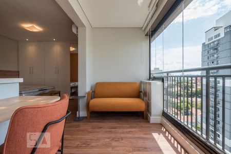 Studio para alugar com 39m², 1 quarto e 1 vagaVaranda