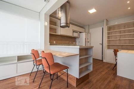 Studio para alugar com 39m², 1 quarto e 1 vagaVaranda