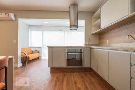 Cozinha de kitnet/studio para alugar com 1 quarto, 39m² em Campo Belo, São Paulo