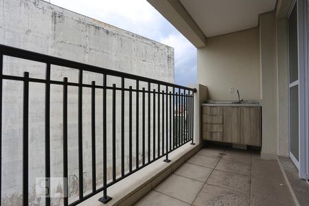 Varanda de apartamento para alugar com 1 quarto, 40m² em Centro, São Paulo