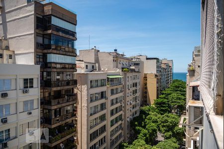 Vista da Sala de apartamento para alugar com 2 quartos, 100m² em Copacabana, Rio de Janeiro