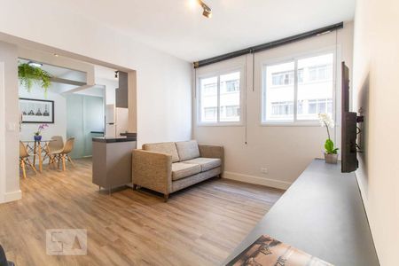 Studio para alugar com 57m², 1 quarto e sem vagaSala