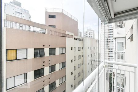 Varanda - Vista de kitnet/studio para alugar com 1 quarto, 33m² em Bela Vista, São Paulo