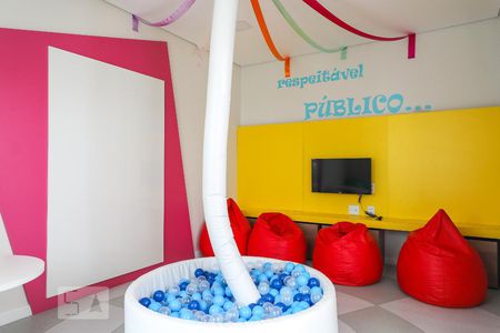 Studio à venda com 38m², 1 quarto e 1 vagaBrinquedoteca