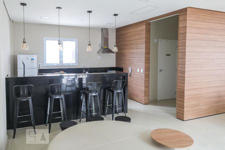 Studio à venda com 38m², 1 quarto e 1 vagaÁrea Gourmet