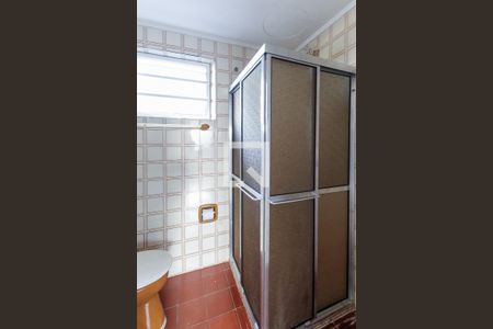 Banheiro de kitnet/studio à venda com 1 quarto, 30m² em Petrópolis, Porto Alegre