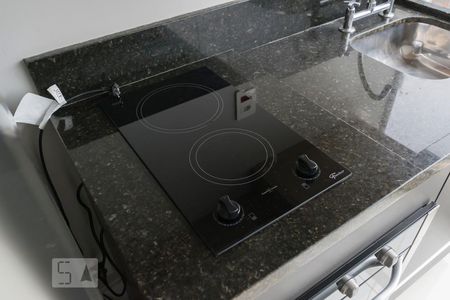Studio para alugar com 33m², 1 quarto e 1 vagaVaranda (Cooktop)