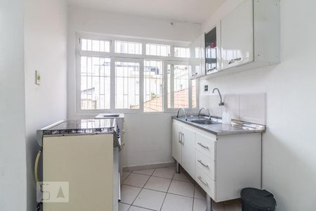 Sala e Cozinha de kitnet/studio para alugar com 1 quarto, 45m² em Rudge Ramos, São Bernardo do Campo