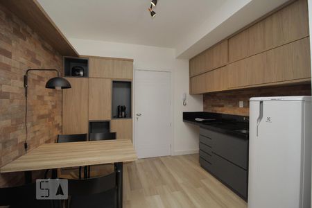 Cozinha de kitnet/studio à venda com 1 quarto, 38m² em Marechal Rondon, Canoas