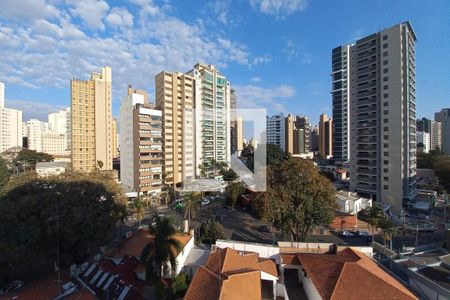 Vista da Sala  de apartamento para alugar com 3 quartos, 189m² em Cambuí, Campinas