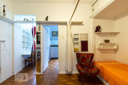 Sala de apartamento para alugar com 1 quarto, 36m² em Catete, Rio de Janeiro