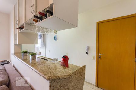 Cozinha de apartamento para alugar com 1 quarto, 48m² em Vila Nova Conceição, São Paulo