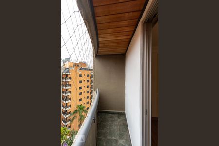 Varanda da suíte 1 de apartamento à venda com 4 quartos, 240m² em Jardim Ampliação, São Paulo