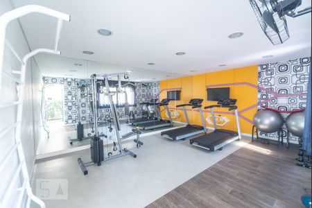 Apartamento para alugar com 41m², 1 quarto e sem vaga Apartamento para alugar com 41m², 1 quarto e sem vagaÁrea comum - Academia