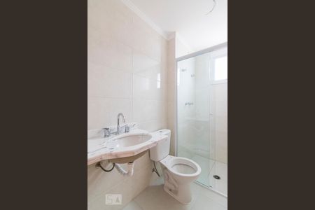 Banheiro de apartamento à venda com 2 quartos, 70m² em Jardim, Santo André