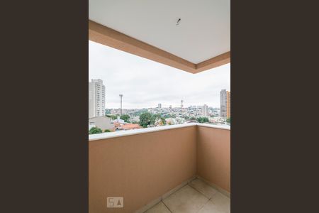 Varanda da Suite de apartamento à venda com 2 quartos, 70m² em Jardim, Santo André