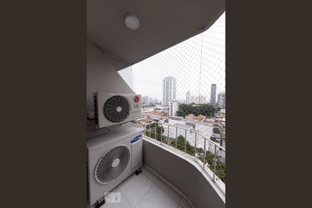 Varanda Sala de apartamento para alugar com 2 quartos, 71m² em Vila Gomes Cardim, São Paulo
