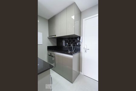 Studio / Cozinha de kitnet/studio para alugar com 1 quarto, 43m² em Brooklin Paulista, São Paulo