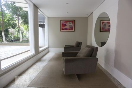 Apartamento para alugar com 95m², 2 quartos e 1 vagaHall de entrada