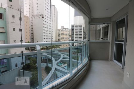 varanda de apartamento para alugar com 1 quarto, 45m² em Santa Efigênia, São Paulo