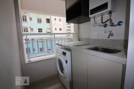 Área de Serviço de apartamento para alugar com 1 quarto, 45m² em Santa Efigênia, São Paulo