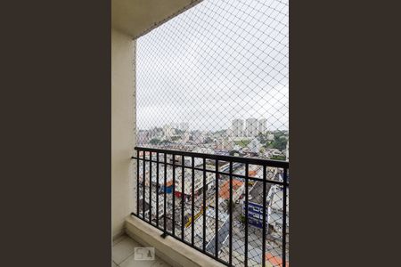Varanda da sala de apartamento à venda com 2 quartos, 55m² em Nova Petrópolis, São Bernardo do Campo