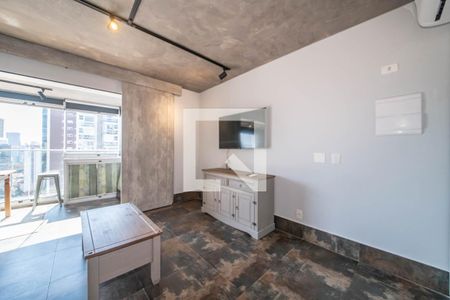 Sala de kitnet/studio à venda com 1 quarto, 43m² em Cidade Monções, São Paulo