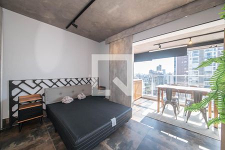 Quarto de kitnet/studio à venda com 1 quarto, 43m² em Cidade Monções, São Paulo