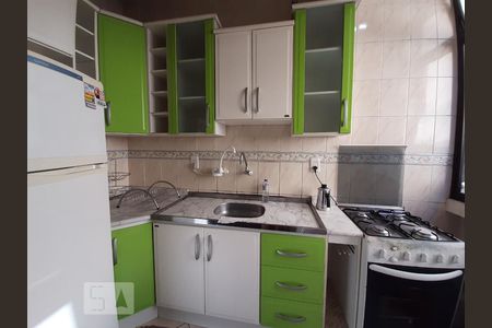 Cozinha de apartamento à venda com 1 quarto, 42m² em Centro Histórico, Porto Alegre