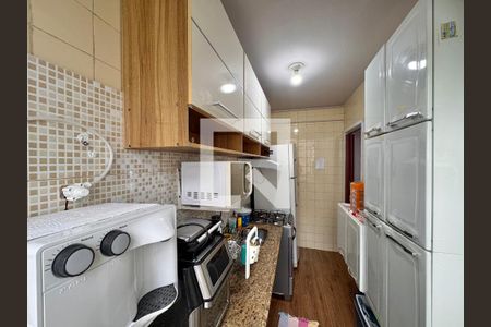Cozinha e Área de Serviço de apartamento para alugar com 2 quartos, 56m² em Barra da Tijuca, Rio de Janeiro