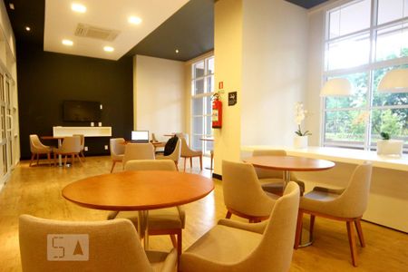Studio para alugar com 35m², 1 quarto e 1 vaga Studio para alugar com 35m², 1 quarto e 1 vagaSalao de Festa
