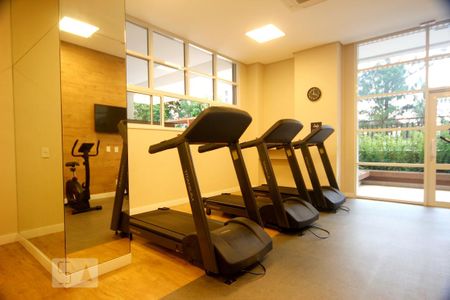 Área comum - Academia de kitnet/studio para alugar com 1 quarto, 35m² em Real Parque, São Paulo