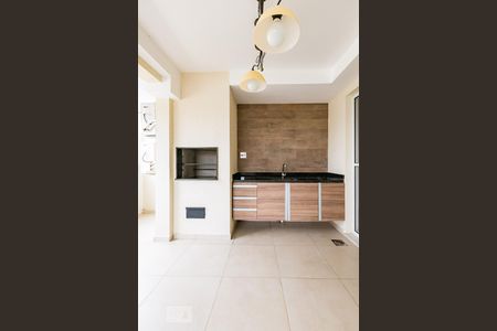 Varanda Gourmet de apartamento à venda com 3 quartos, 128m² em Vila Brandina, Campinas